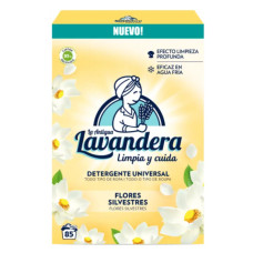 Стиральный порошок Lavandera Universal White Flowers, 85 стирок, 4.675 кг